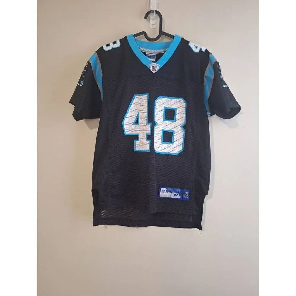 NFL Panthers #48 Davis jersey